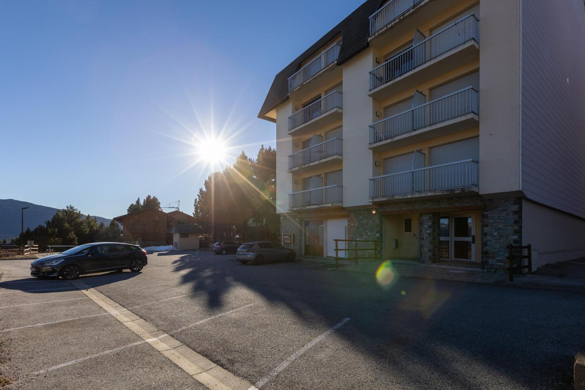 Appartement Le Roc D'Aude - Station Les Angles Parking Prive Extérieur photo